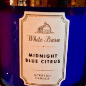 Midnight Blue Citrus BBW 3 Wick Candle